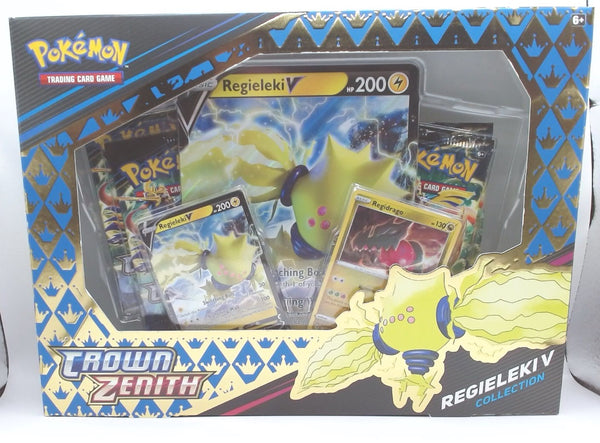 pokémon trading cards: sas12.5 crown zenith regieleki v box Pokemon Card Game: Collection Pokemon Blank Card Template Select Amount:$250 valentine greeting cards